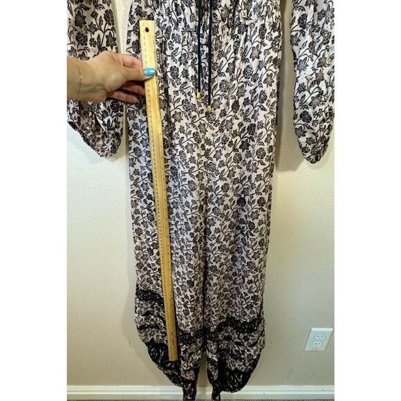 Free People Forever Timeless Soulmate Flowy Bohemian Jumpsuit W/ Back Cut Out S - Picture 11 of 16